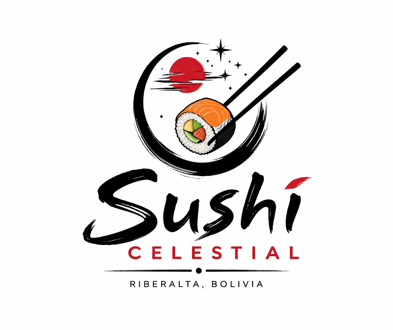 Sushi Celestial — Logotipo